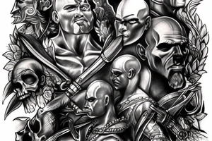 God of war tattoo idea
