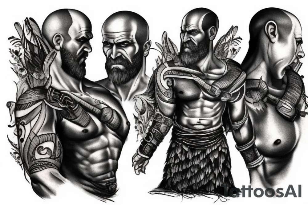 God of war tattoo idea