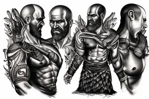 God of war tattoo idea