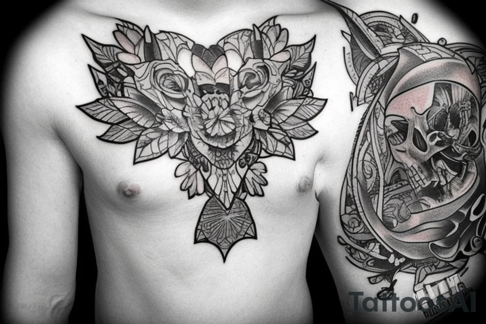 building tattoo idea