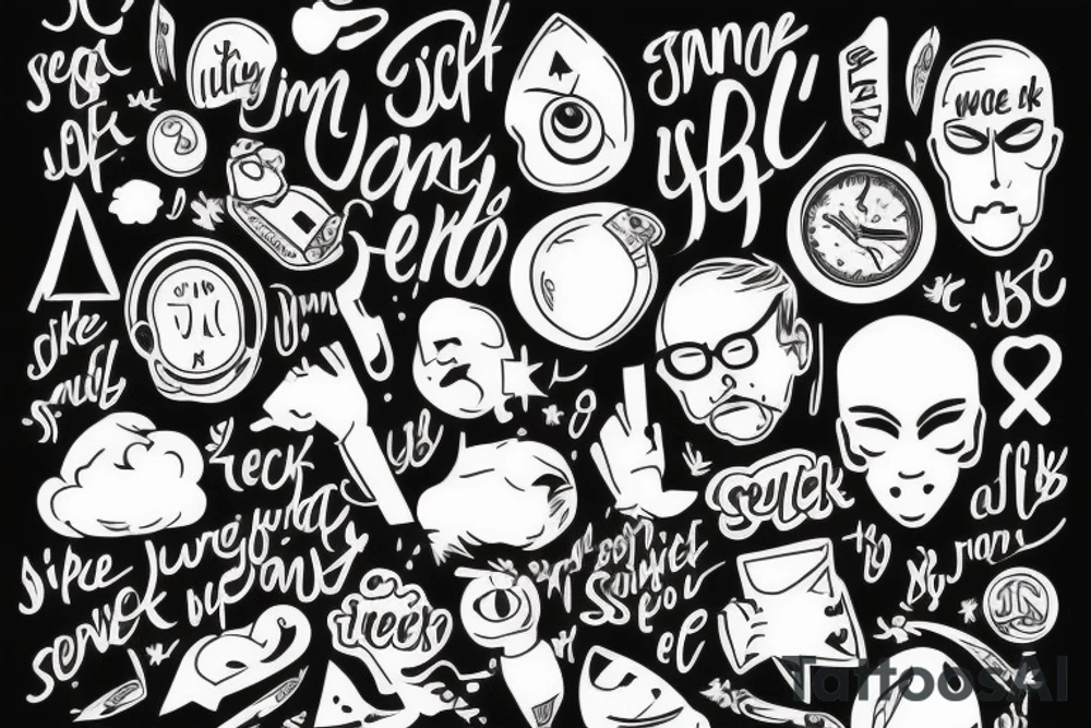 I am sick of being someone else likes, I want to be someone I like tattoo idea