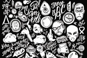 I am sick of being someone else likes, I want to be someone I like tattoo idea