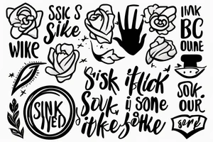 I am sick of being someone else likes, I want to be someone I like tattoo idea