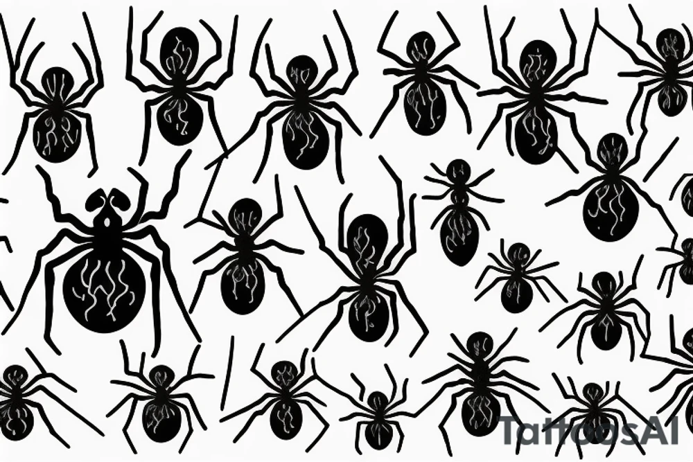 Spider tattoo idea