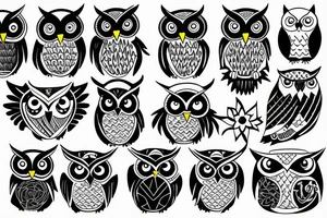 owl daughter tattoo idea