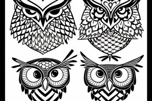 owl daughter tattoo idea