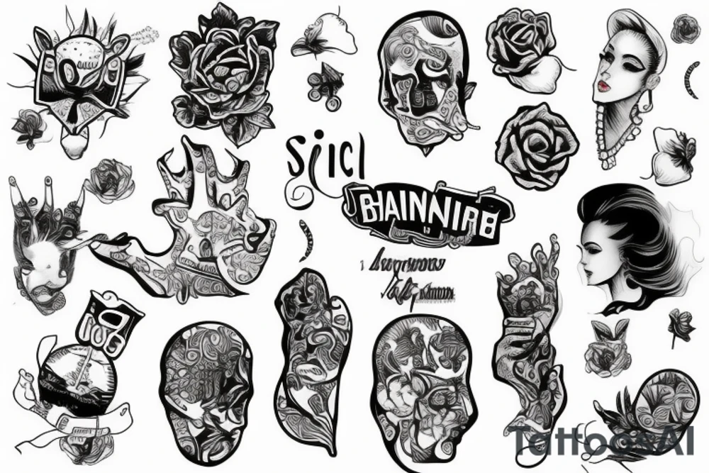 Ваня и Лиза tattoo idea