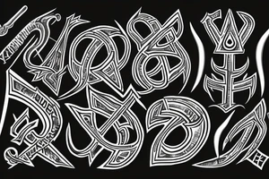 Runes slavsnian tattoo idea