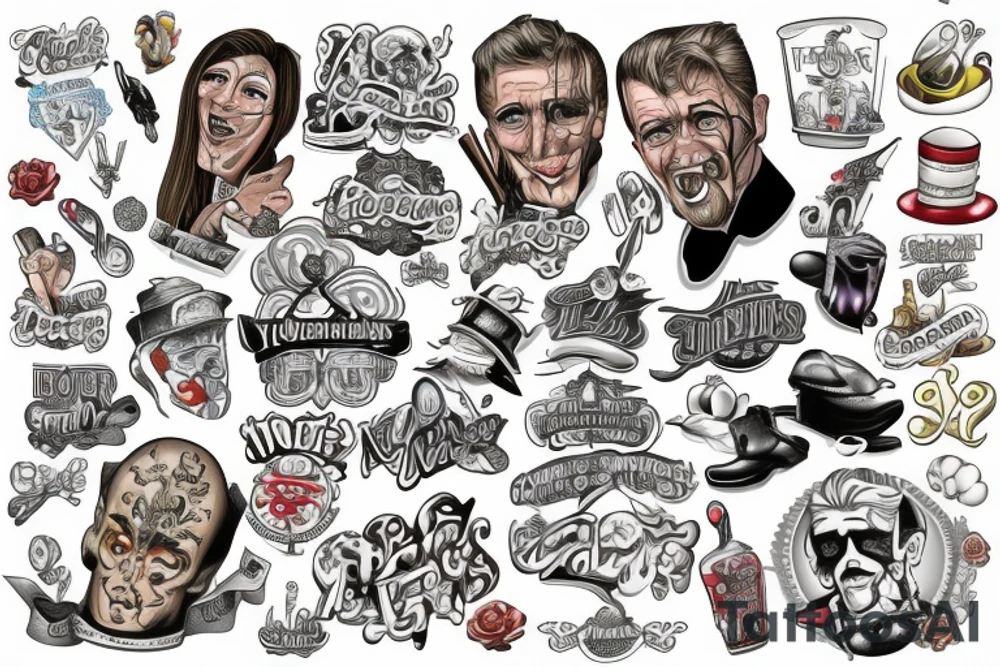 Yorkshier terier tattoo idea