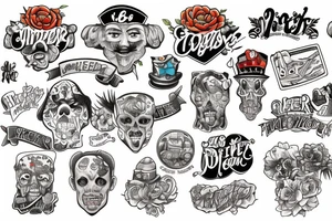 Yorkshier terier tattoo idea