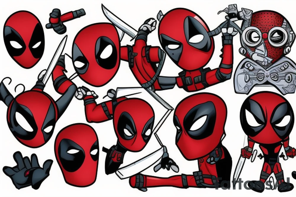 Deadpool tattoo idea