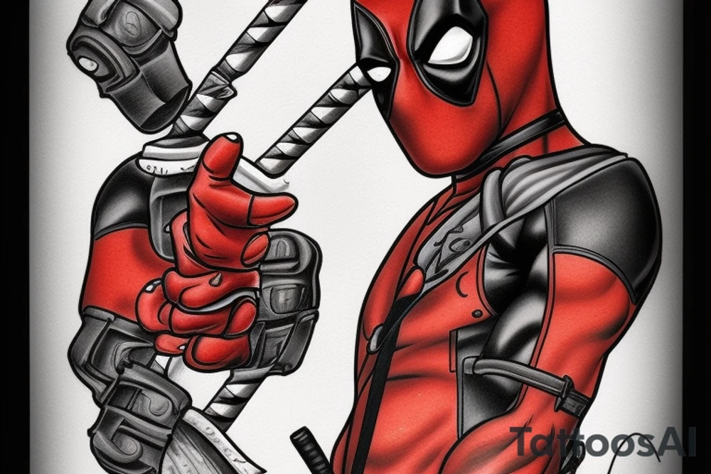 Deadpool tattoo idea