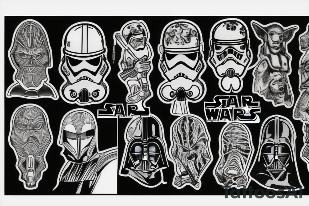Star wars dark side imperial tattoo idea