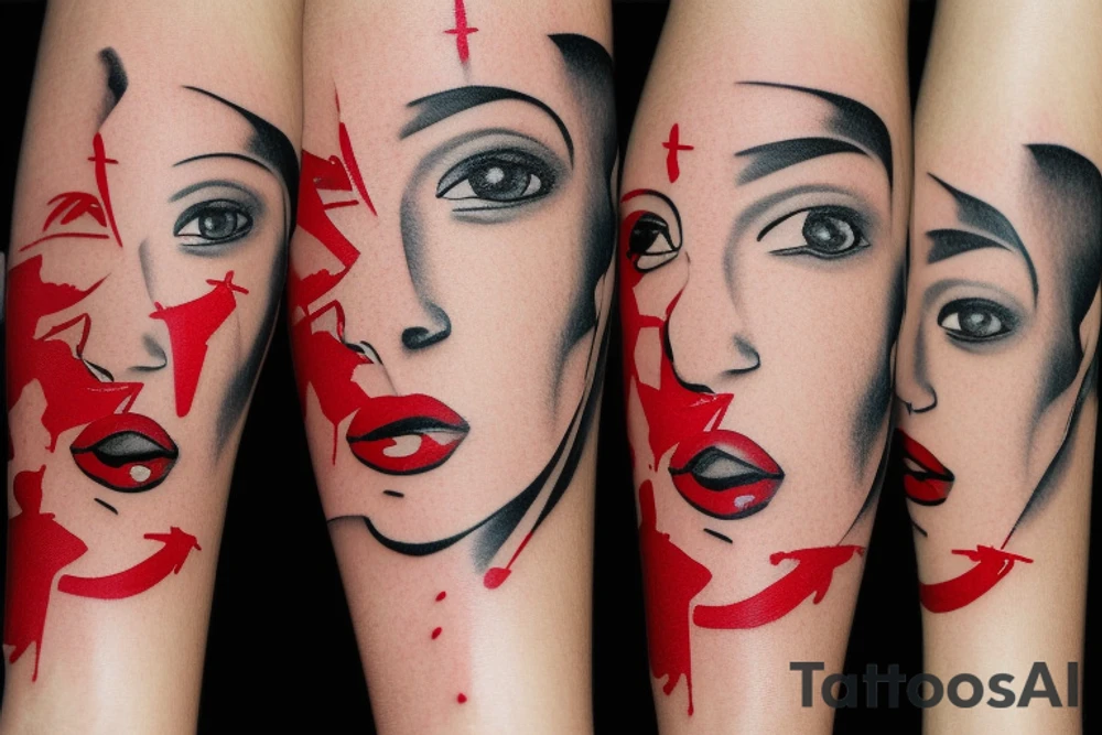 Red Cigarette tattoo idea