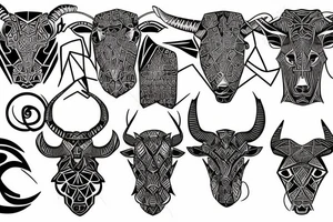 Taurus tattoo idea