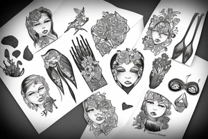 Vera Dauther’s name tattoo idea