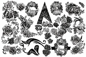 Vera Daughter’s name tattoo idea