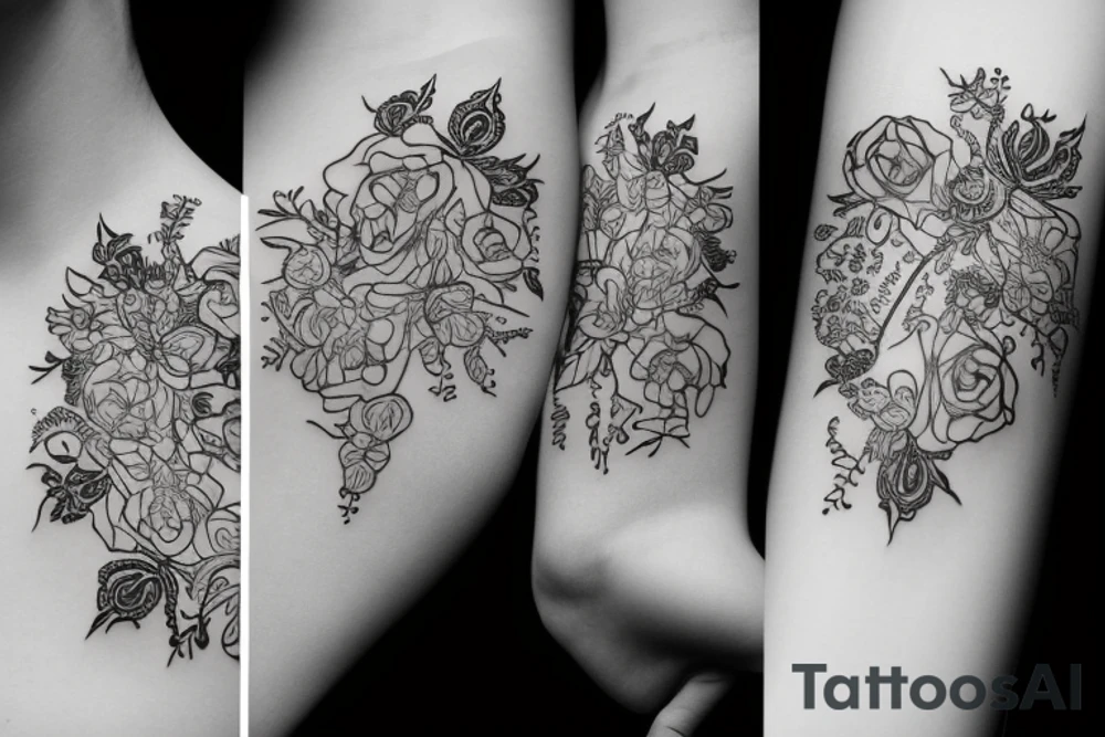 Vera Daughter’s name tattoo idea