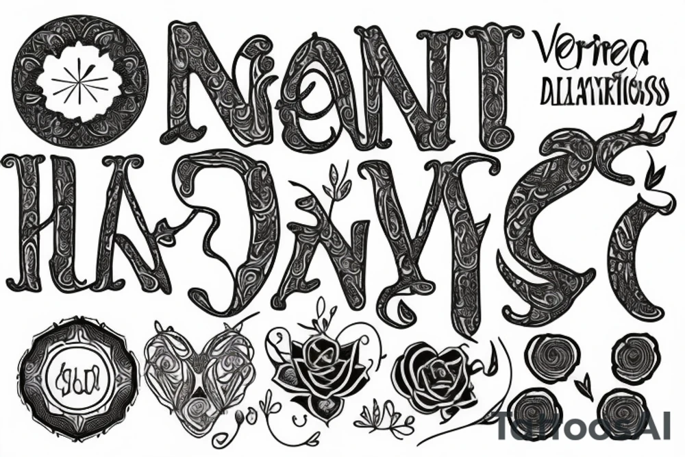 My Daughter’s name is Vera tattoo idea