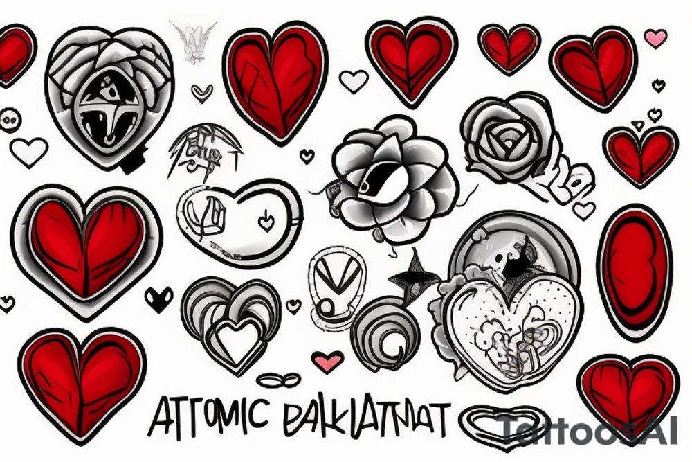 Близняшки из atomic heart tattoo idea