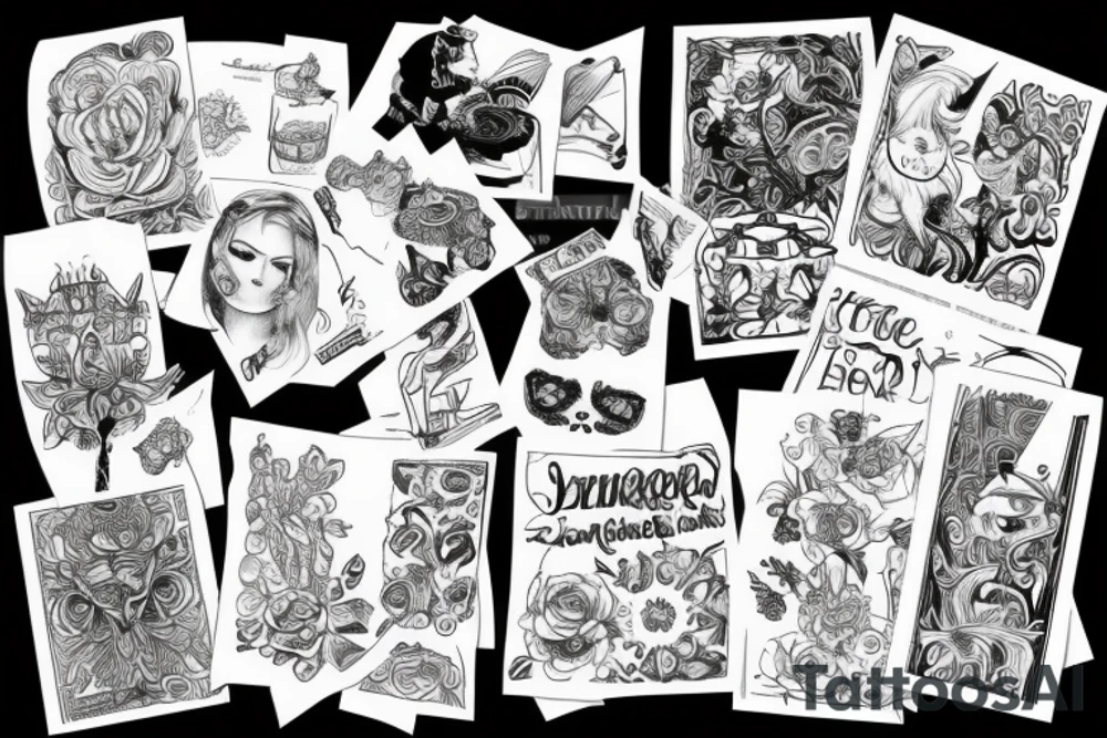 1 сигарета плюс 2 сигареты tattoo idea
