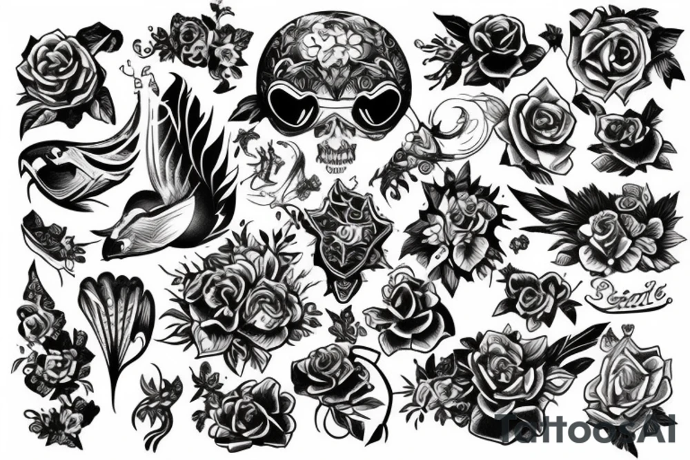 сигареты tattoo idea