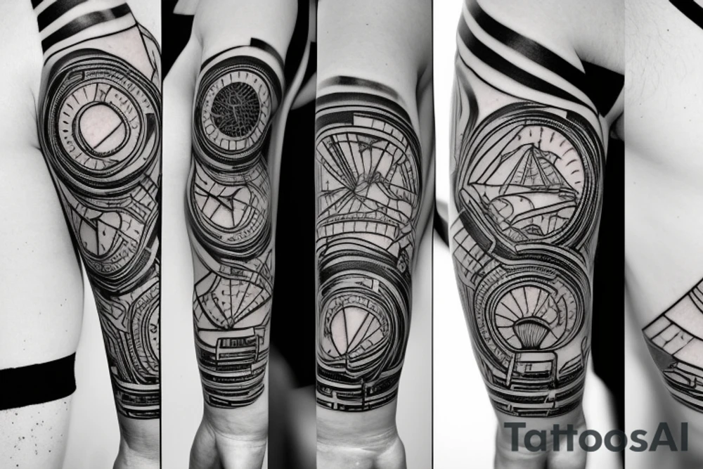 Tennis Player and real estate developer tattoo idea