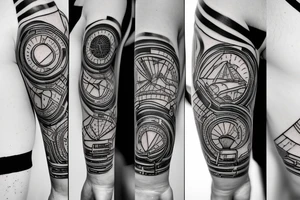 Tennis Player and real estate developer tattoo idea