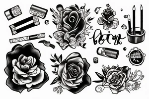 3 Cigarettes tattoo idea