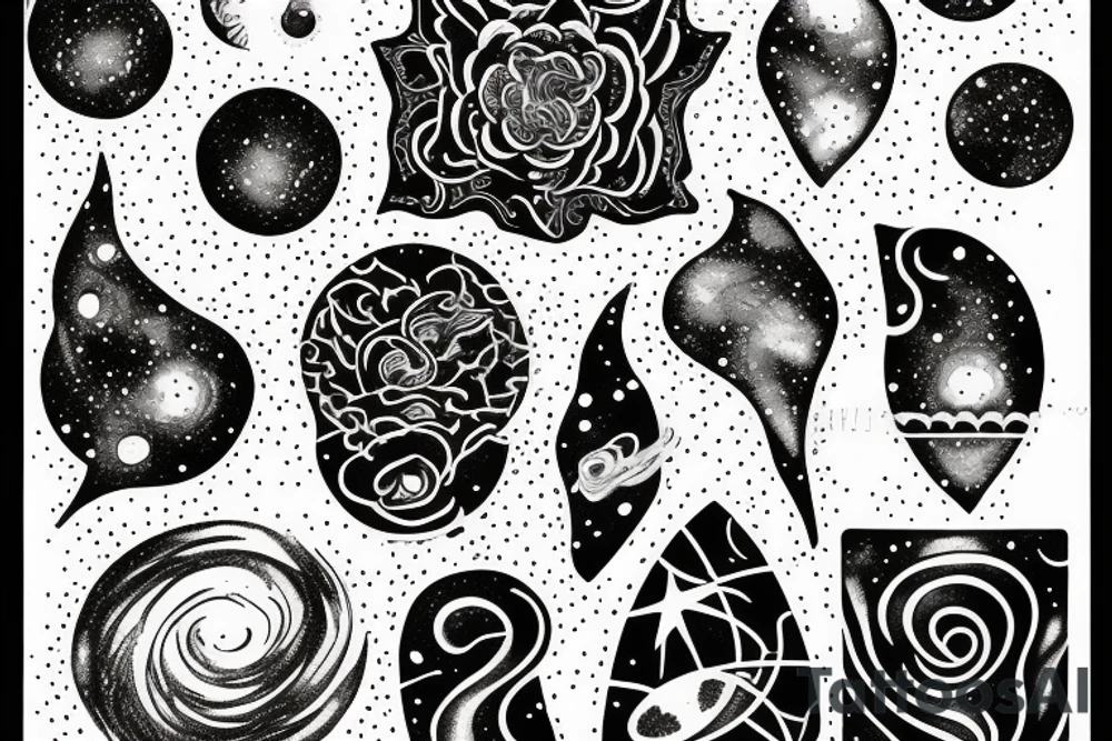 Universe tattoo idea