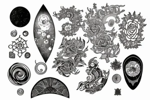 Universe tattoo idea