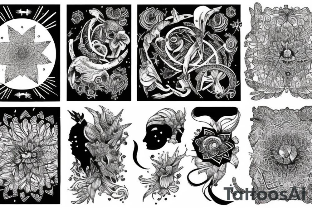 Universe tattoo idea