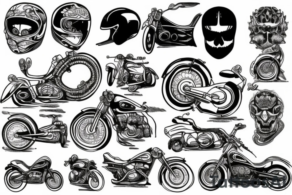 motorcycle chain link Motorcycle Chain tattoo idea