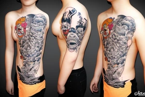 big howk tattoo idea