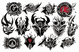 WoW horde emblem tattoo idea