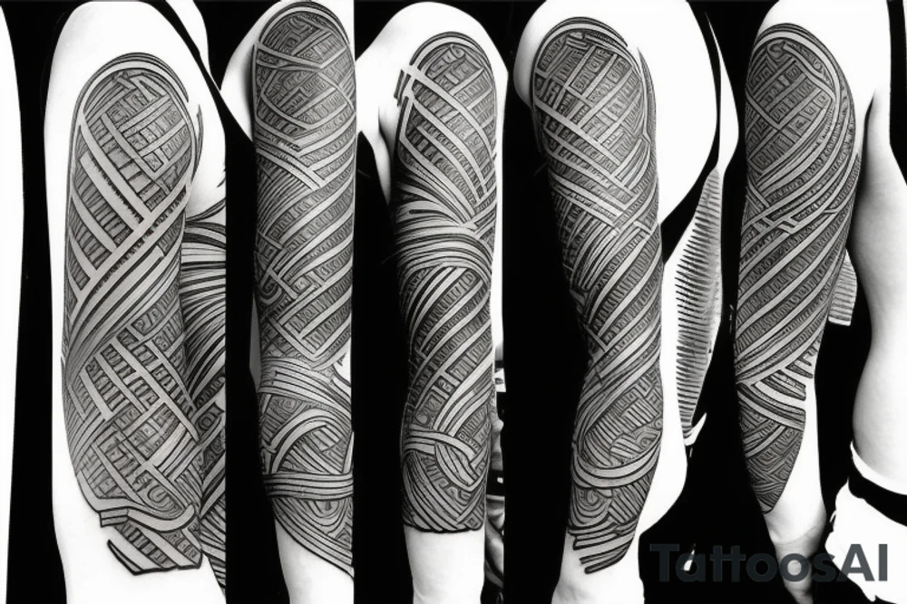 Samurai warrior tattoo idea