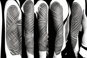 Samurai warrior tattoo idea
