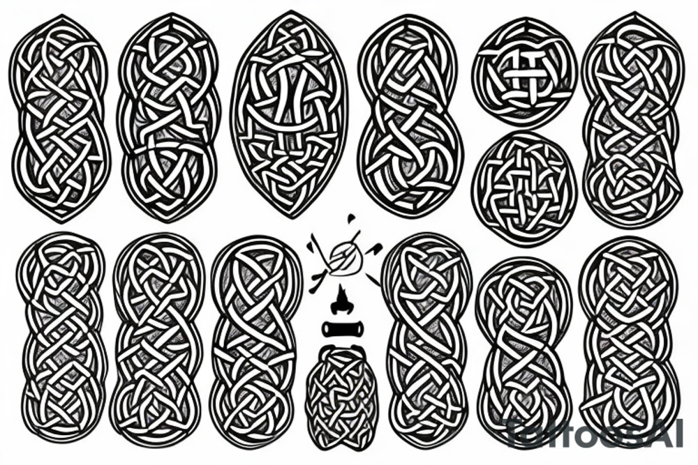 Vegvísir celtic vikings tattoo idea