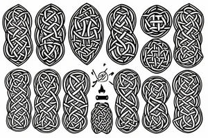 Vegvísir celtic vikings tattoo idea