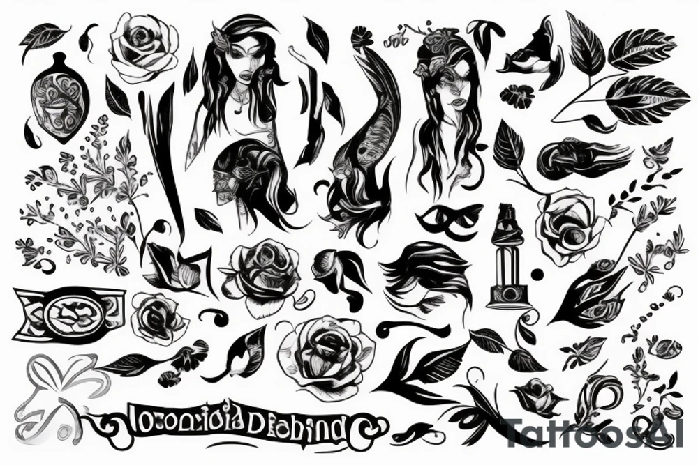 Домик в деревне tattoo idea
