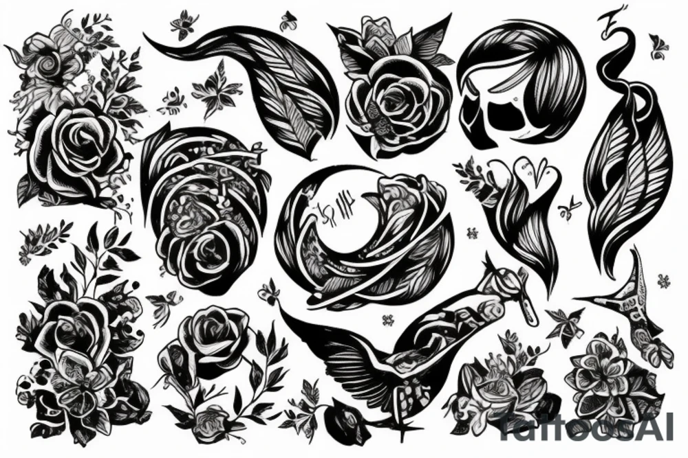 Домик в деревне tattoo idea