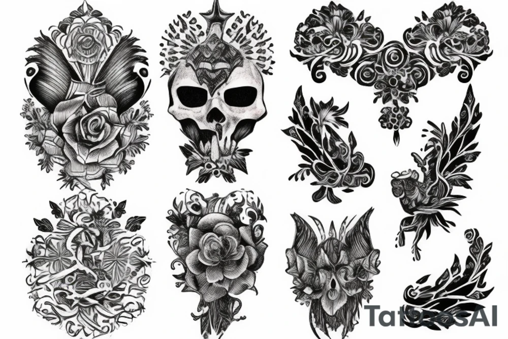 Spine tattoo idea