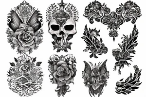 Spine tattoo idea