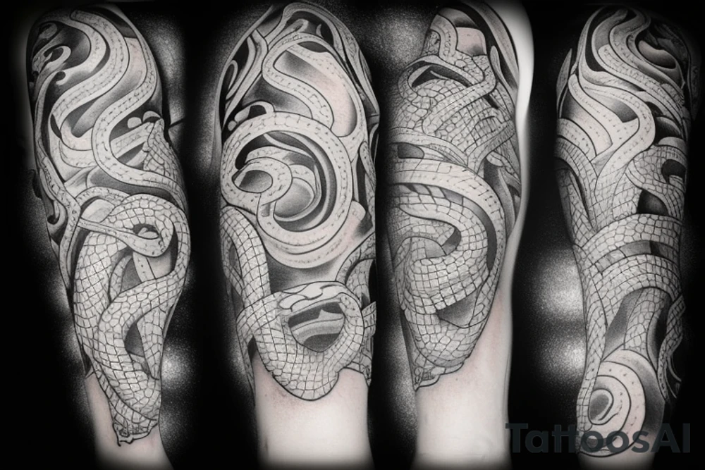 Snake tattoo idea