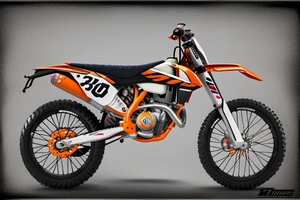 ktm exc 450 wheelie tattoo idea