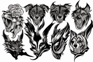 Cerberus tattoo idea