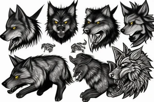 fenrir tattoo idea