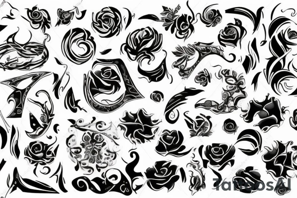 Из ладони растет цветок жизни. tattoo idea