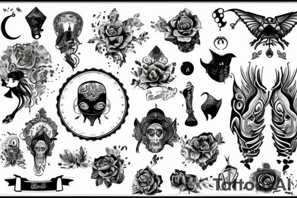 Из ладони растет цветок жизни. tattoo idea