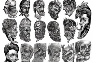 Poseidon tattoo idea